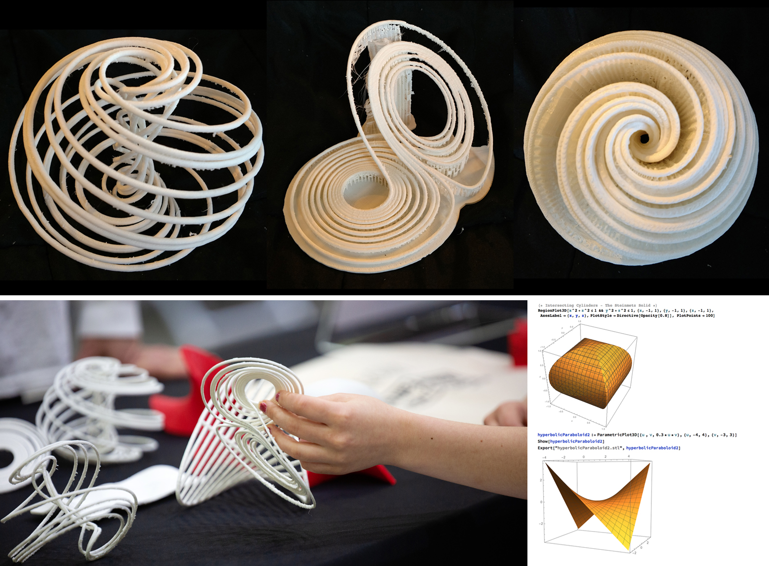 Bringing Mathematics to Life with 3D Printing at Union College project image