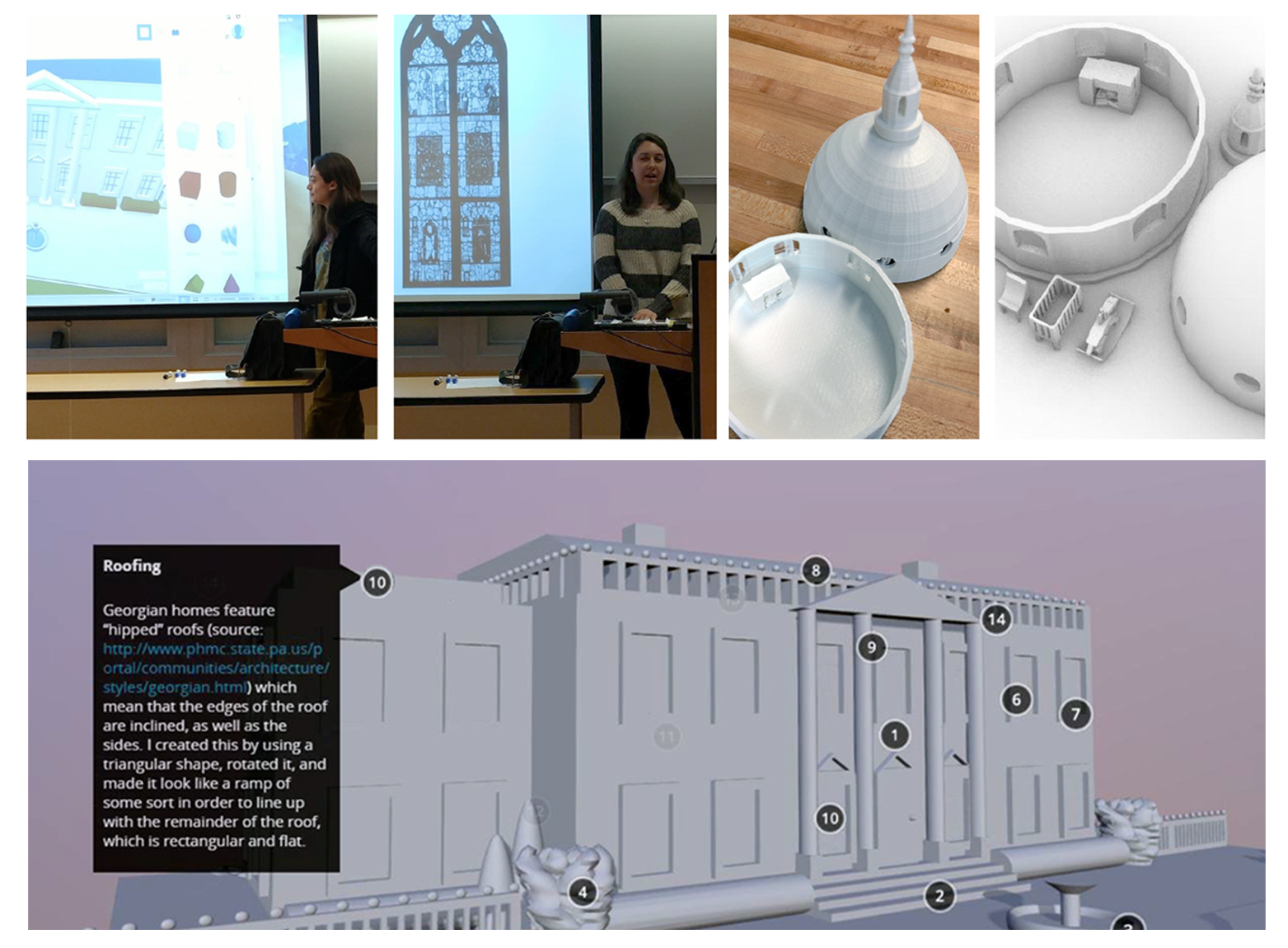 Digital Humanities at Union College: 3D Printing Literature of the Country House project image